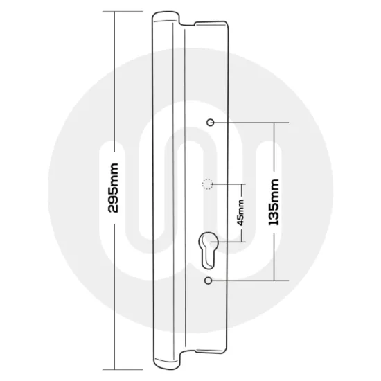 CAL Schlegel Style Replacement Patio Handle - Including Levers