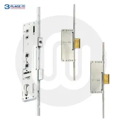 Lockmaster Style 3PLACEIT Double Spindle Lock - 2 Deadbolt