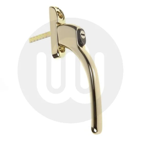 Simplefit by Fab & Fix Locking Inline Espag Window Handle - 40mm Spindle