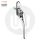 Avocet Affinity Cranked Espag Locking Window Handle