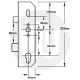 Mila Genuine 7000 Series Centre Case - Single Spindle (35mm Backset) Mila Genuine 7000 Series Centre Case - Single Spindle (35mm Backset)