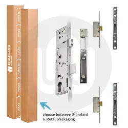 NWH Boxed Repair Locks - 2 Deadbolts + Keeps