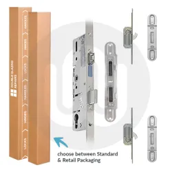 NWH Boxed Repair Locks - 2 Hooks + Keeps (20mm Faceplate)
