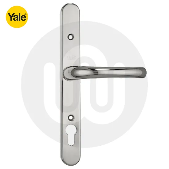 Yale Adjustable Inline Lever/Lever 92PZ/92PZ Door Handle - Standard Cover (270BP/Varied CRS)