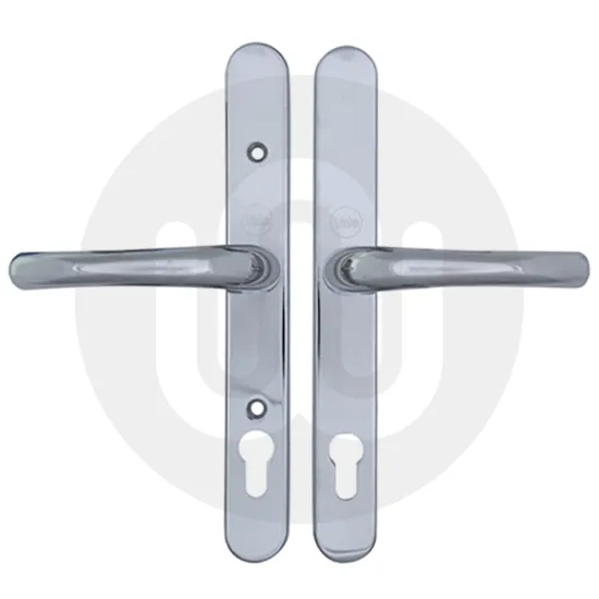Yale Adjustable Inline Lever/Lever 92PZ/92PZ Door Handle - Standard Cover (270BP/Varied CRS)