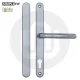 Simplefit by Fab & Fix Sprung 92PZ Door Handle Blanks with Blind Plate - Large Cover (270BP/240CRS)