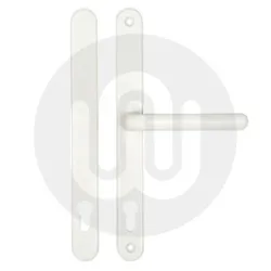 Simplefit by Fab & Fix Sprung 92PZ Door Handle Blanks with Blind Plate - Large Cover (270BP/240CRS)