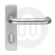 19mm Round Bar Bathroom Lockset Handle