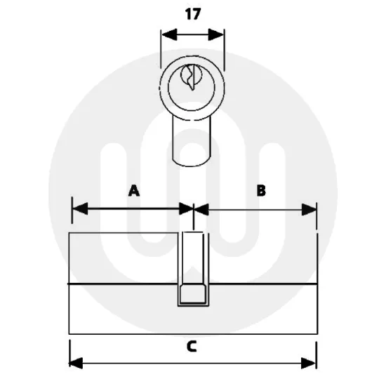ERA/LSH Standard Euro Cylinder