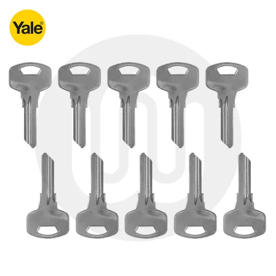 Standard Euro Cylinder Key Blanks - Pack of 10