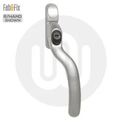 Simplefit By Fab & Fix SLIM Locking Cranked Espag Window Handle - 40mm Spindle