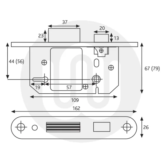 ERA Fortress British Standard 5 Lever Sashlock