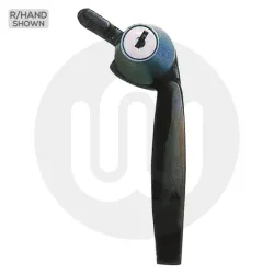 Single Point Cockspur Window Handle - Locking 