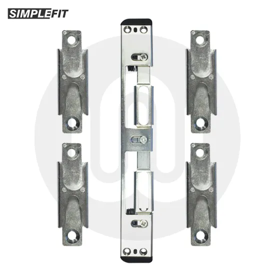 Simplefit Centre / Latch Deadbolt / Roller / Mushroom Keep Set