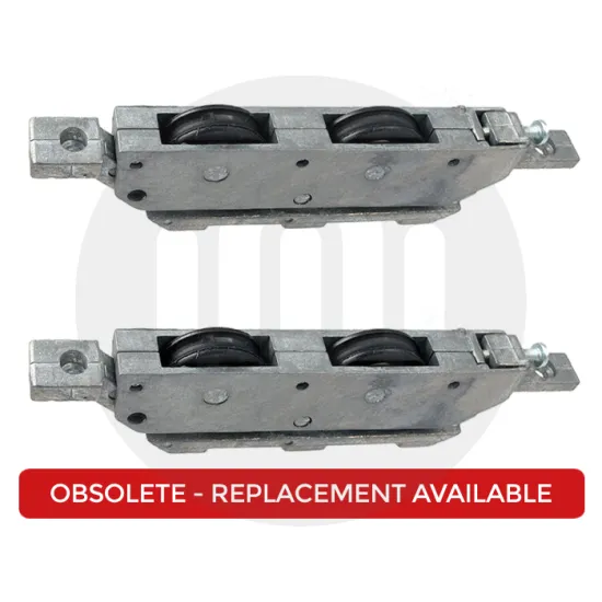 Slidex Tandem Patio Rollers 33mm