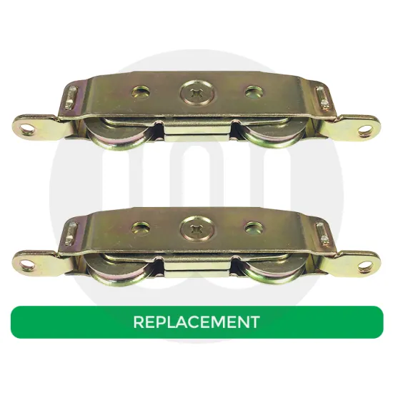 Slidex Tandem Patio Rollers 33mm