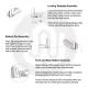 Simplefit Tilt & Slide Top & Bottom Track & Wheel Kit For Alu, PVC & Timber Simplefit Tilt & Slide Top & Bottom Track & Wheel Kit For Alu, PVC & Timber