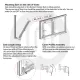 Simplefit Tilt & Slide Top & Bottom Track & Wheel Kit For Alu, PVC & Timber Simplefit Tilt & Slide Top & Bottom Track & Wheel Kit For Alu, PVC & Timber