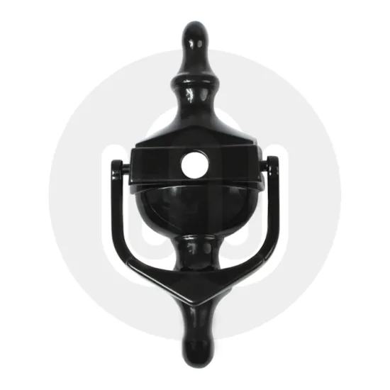 Simplefit Face Fix Urn Door Knocker with Hole for Door Viewer - Medium 