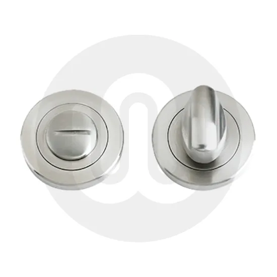 Toilet Door Lock Turn & Release Toilet Door Lock Turn & Release