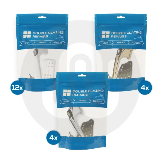 20x Mixed Cockspur Window Handles Individually Bagged