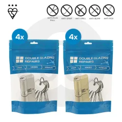 8x Mixed 3 Star Security Euro Cylinder Individually Bagged 