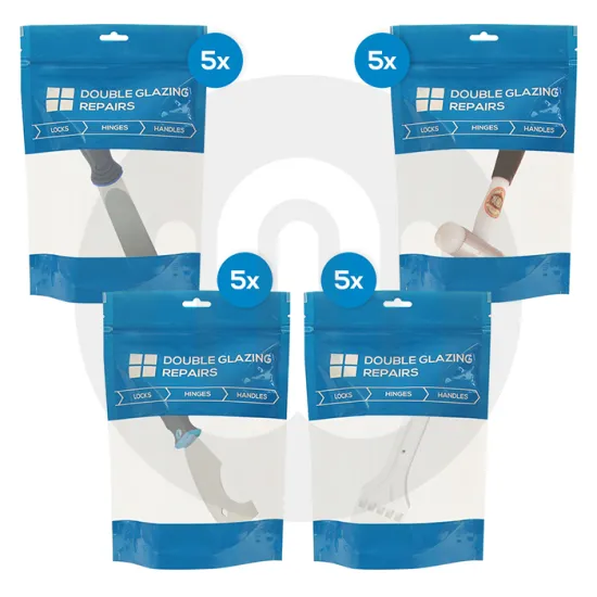 20x Mixed Glazing Tools Individually Bagged
