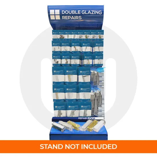 Double Glazing Repair Wall Display or Stand Stock (Stand Not Included) Double Glazing Repair Wall Display or Stand Stock (Stand Not Included)