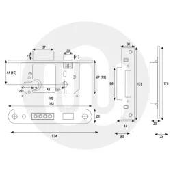British Standard ERA Fortress Euro Sashlock