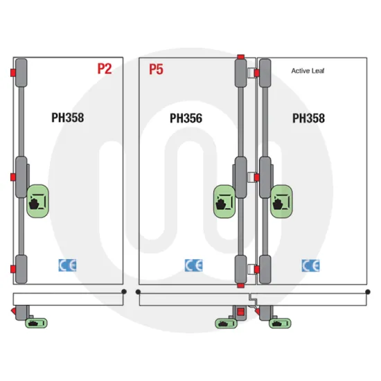 3 Point Push Pad Latch