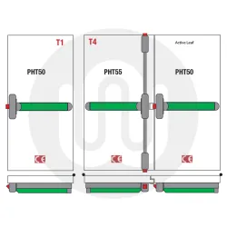 Single Point Touch Bar Latch
