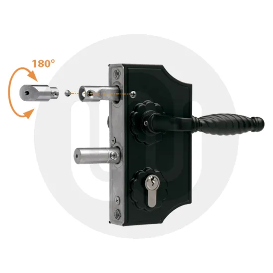 Ornamental Gate Lock - Small Ornamental Gate Lock - Small