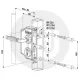 Ornamental Gate Lock - Small Ornamental Gate Lock - Small