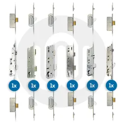 6x Mixed 3PLACEIT Locks Individually Hangable