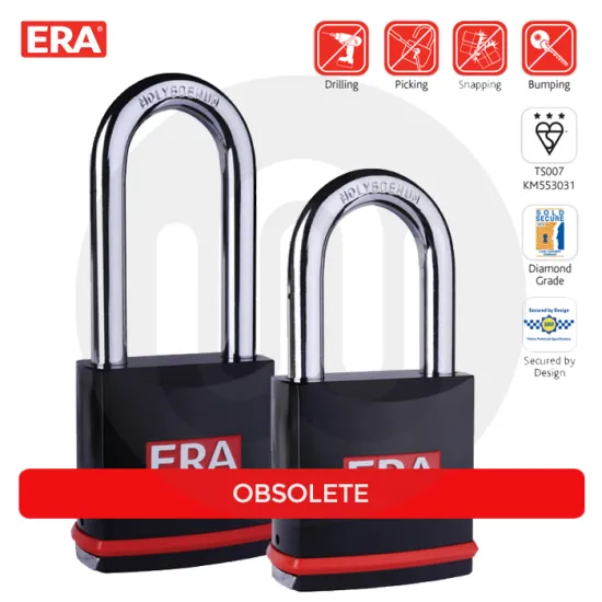 ERA Professional Long Shackle Maximum Security Padlock - OBSOLETE