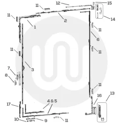 GU Uni Jet D Tilt & Turn Full System (Face Fix)