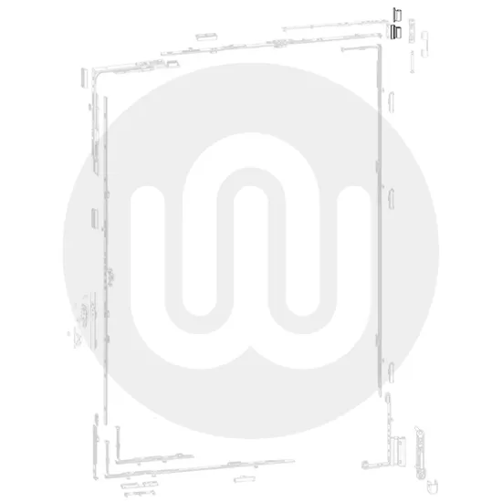 GU Uni Jet D Stay Hinge & Cover