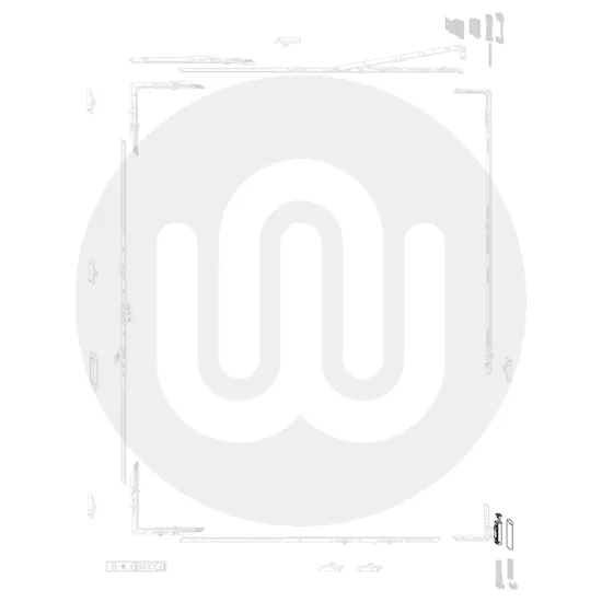 Maco Bottom Corner Hinge & Cover Edge Fix (Face Fix)