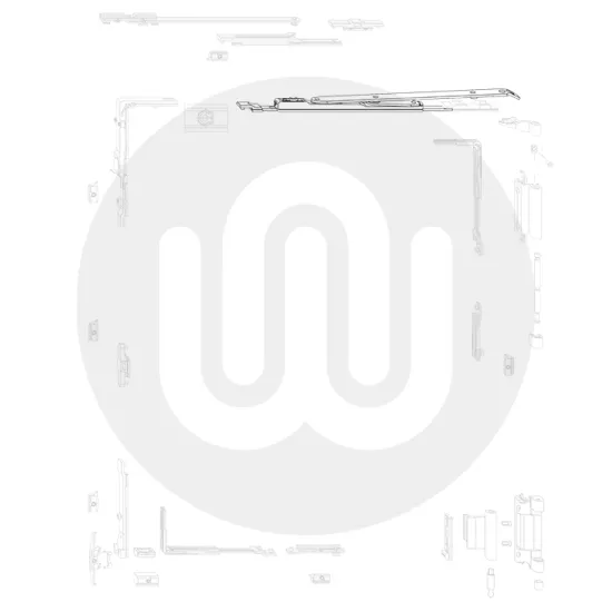 Siegenia ALU 5200 Scissor Stay