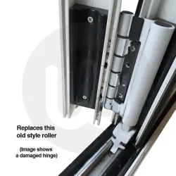Liniar Bifold Door Double Leaf Roller Set