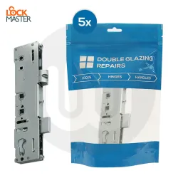 5x Lockmaster Centre Cases 45mm Backset D/S Individually Bagged