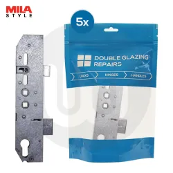 5x Mila Style Centre Cases 35mm Backset Individually Bagged