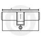 Standard Half Euro Cylinder - Keyed Alike Pair 