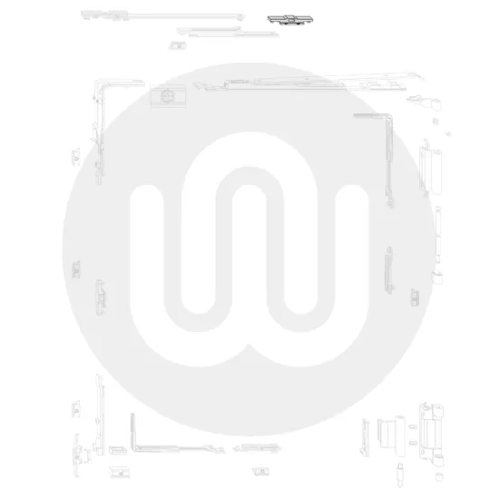 Siegenia ALU 4200 Coupling Piece