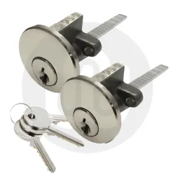 Rim Cylinder - Keyed Alike Pair
