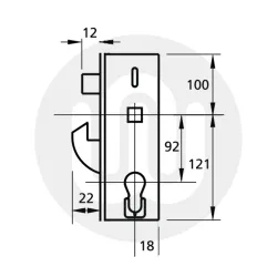 ERA Invincible Centre Case with Hook