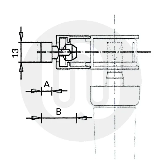 Aluminium Lift and Glide Locking Pins