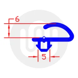 Curved Flipper Gasket