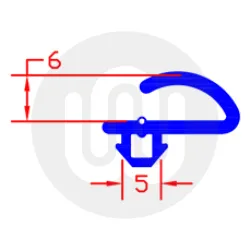 Curved Flipper Gasket