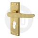 Victorian Straight Door Handle - Euro Victorian Straight Door Handle - Euro